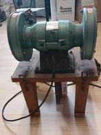 VINTAGE Paramo no: 61 klemmen en Kinzo slijpset, Doe-het-zelf en Verbouw, Ophalen, Gebruikt, Minder dan 700 watt, Werkbankslijpmachine