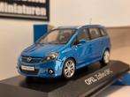 Opel zafira B - OPC - Arden blue - 1:43 Minichamps, Hobby en Vrije tijd, Modelauto's | 1:43, Auto, Ophalen of Verzenden, Zo goed als nieuw