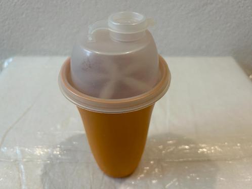 Tupperware .Shakebeker.Voorraadbeker.Drinkbeker, Huis en Inrichting, Keuken | Tupperware, Nieuw, Beker of Kan, Wit, Oranje, Ophalen