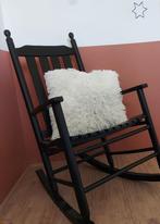 schommelstoel, Huis en Inrichting, Stoelen, Ophalen, Gebruikt, Zwart, Eén