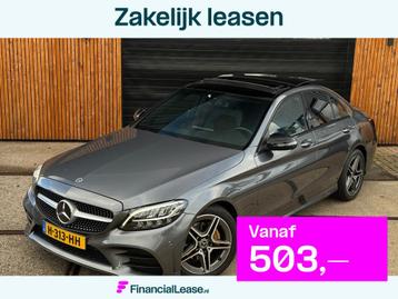 Mercedes-Benz C-klasse 180 Business Solution AMG LED PANO beschikbaar voor biedingen