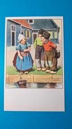 K. Feiertag illustrator hollands kinderen klederdracht 1932, Ophalen of Verzenden, 1920 tot 1940, Gelopen