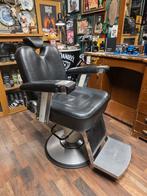 Vintage Barberstoel / Kapperstoel, Huis en Inrichting, Stoelen, Ophalen, Gebruikt, Bruin, Eén