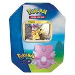 Pokemon GO Tins // Pikachu - Blissey - Snorlax, Hobby en Vrije tijd, Verzamelkaartspellen | Pokémon, Nieuw, Overige typen, Foil
