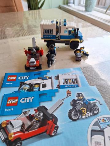 Lego set 60276 gevangenentransport  beschikbaar voor biedingen
