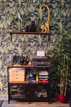 Fjallbo stellingkast met wandplank Ikea, Ophalen, Zo goed als nieuw