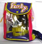 Furby Rugtas Paars Vintage, Zo goed als nieuw, Verzenden