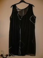 Jurk met split tuniek top zwart batik stof xl okselbr 60 cm, Kleding | Dames, Ophalen of Verzenden, Zo goed als nieuw