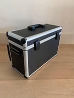 Gereedschap koffer trolley zwart gereedschapskist, Ophalen of Verzenden, Zo goed als nieuw