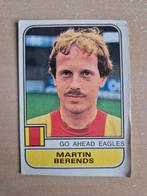 Panini Voetbal 82 Martin Berends Go Ahead Eagles, Ophalen of Verzenden, Zo goed als nieuw, Overige binnenlandse clubs, Poster, Plaatje of Sticker