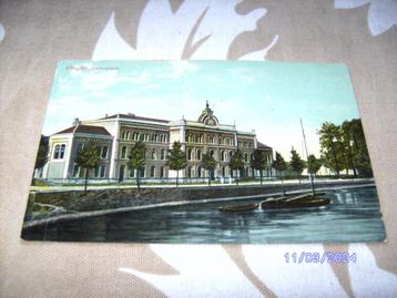 UTRECHT ziekenhuis met water ervoor +zeilboot ongelopen 1905 beschikbaar voor biedingen