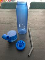 Air Up classic fles blauw, Sport en Fitness, Bidons, Verzenden, Zo goed als nieuw