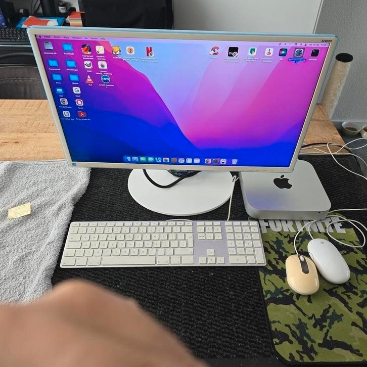 Mac mini 7.1 met intel core i5@2.6Ghz. Vanaf €90.-, Computers en Software, Apple Desktops, Gebruikt, Mac Mini, SSD, 2 tot 3 Ghz