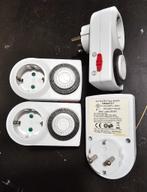 Tijdschakelaars 24uur-max 3500Watt 4stuks Nieuw €7,50, Ophalen of Verzenden, Nieuw, Schakelaar