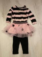 Setje jurk met legging maat 68, Ophalen of Verzenden, Zo goed als nieuw, Meisje, Jurkje of Rokje