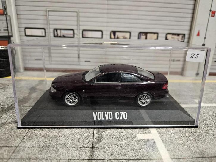 Minichamps Volvo C70 1999 1/43 in box, Hobby en Vrije tijd, Modelauto's | 1:43, Gebruikt, Auto, MiniChamps, Ophalen of Verzenden