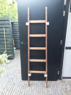 Houten schildersladder,vintage, Ophalen, Gebruikt