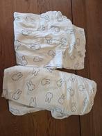 2x hoeslaken Nijntje 90x200, Ophalen, Eenpersoons, Nieuw, Wit