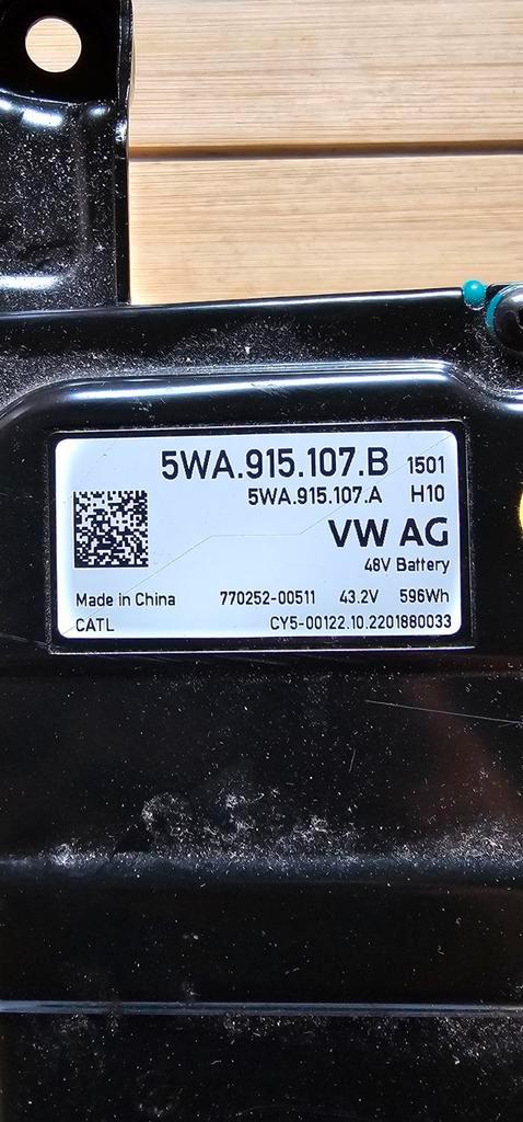 Volkswagen Seat Skoda 48V accu, Auto-onderdelen, Accu's en Toebehoren, Seat, Volkswagen, Skoda, Gebruikt, Ophalen