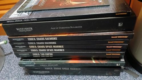 Warhammer 40k codex, Horus Heresy en Imperial Armour, Hobby en Vrije tijd, Wargaming, Zo goed als nieuw, Warhammer 40000, Boek of Catalogus