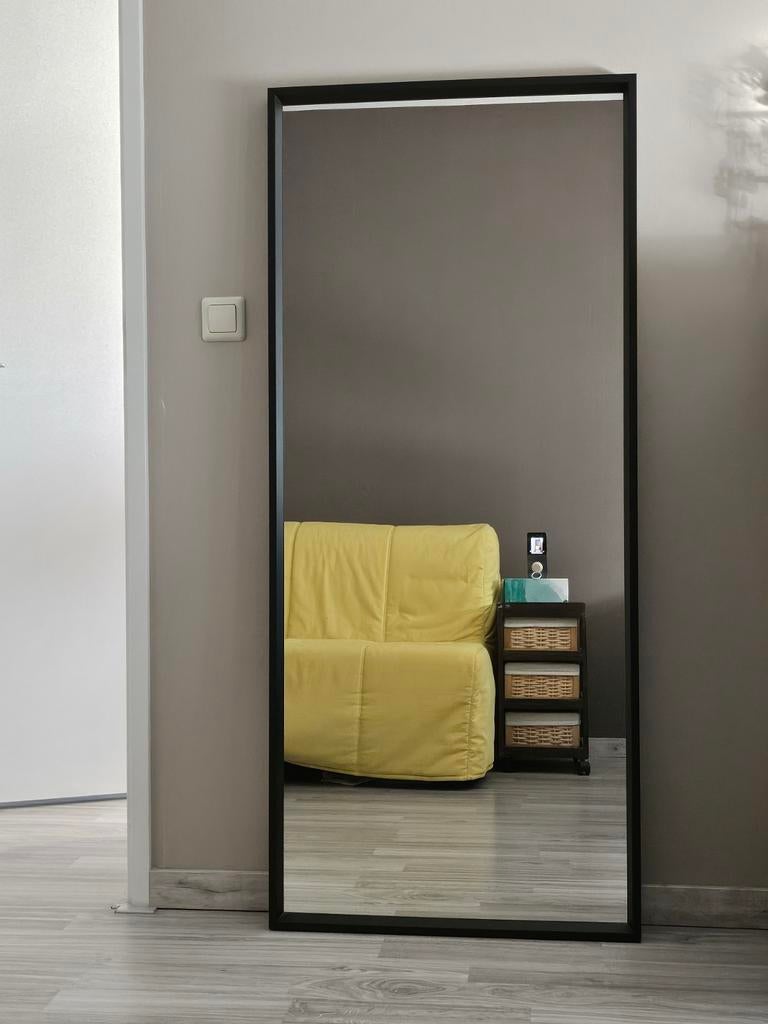 Ikea Nisssedal spiegel - 65x150 - Zo goed als nieuw, Ophalen, 100 tot 150 cm, Zo goed als nieuw, Rechthoekig