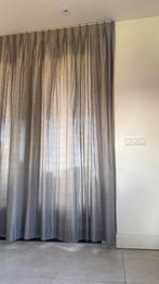 Gordijnen kleur taupe 250 cm hoog  340 cm breed in de plooi, Huis en Inrichting, Stoffering | Gordijnen en Lamellen, Gebruikt