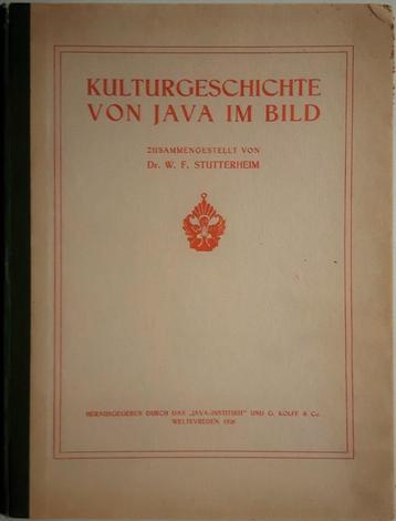 Kulturgeschichte von Java im Bild (1926). beschikbaar voor biedingen