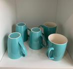 5 Nette Thee/Koffie Mokken in Goede Staat, Ophalen, Keramiek, Zo goed als nieuw, Effen