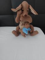 Originele kangaroe knuffel, Kinderen en Baby's, Speelgoed | Knuffels en Pluche, Ophalen of Verzenden, Nieuw, Overige typen