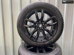 17 inch Gloss Black Mak BMW 5 G30 Winterset incl Conti 7.8 m, Gebruikt, -, -, Banden en Velgen
