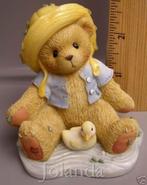 Cherished Teddies Trent, Ophalen of Verzenden, Zo goed als nieuw, Beeldje, Cherished Teddies