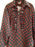 Heren blouse voor Carnaval maat 52, Ophalen of Verzenden, Zo goed als nieuw, Maat 46/48 (XL) of groter, Blauw