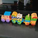 Houten speelgoed trein, Kinderen en Baby's, Speelgoed | Houten speelgoed, Gebruikt, Ophalen of Verzenden, Rij- of Hobbelspeelgoed