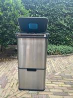 Vuilnisbak om afval te scheiden, Ophalen, 40 liter of meer, Zo goed als nieuw, Metaal