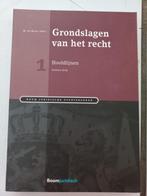 Grondslagen van het recht, Hoofdlijnen, Overige niveaus, Ophalen of Verzenden, Zo goed als nieuw