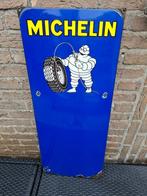 Emaillebord Michelin banden, Verzamelen, Ophalen of Verzenden, Zo goed als nieuw, Reclamebord