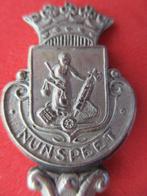 (A2130)  Gemeentewapen Nunspeet, Ophalen of Verzenden, Gebruikt, Overige materialen, Bestek