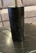 Tafellamp Mephis - Black/Brass/marmer Direct/leverbaarE-1242, Minder dan 50 cm, Nieuw, Metaal, Ophalen