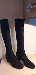 L.K.Bennett zwarte suède laarzen maat 37 smal!, Ophalen of Verzenden, Zo goed als nieuw, Zwart, Hoge laarzen