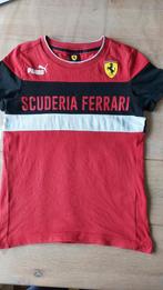 Ferrari shirt maat 128 puma, Kinderen en Baby's, Gebruikt, Ophalen of Verzenden
