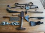 10 stuks antiek gereedschap, Antiek en Kunst, Ophalen of Verzenden