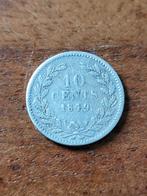 1849 Willem II 10 Cent, Zilver, Ophalen of Verzenden, 10 cent, Losse munt