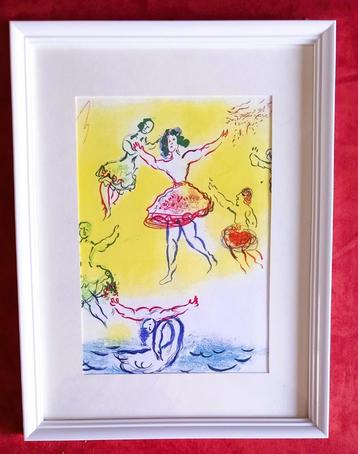 Marc Chagall : Lithografie Le Lac de Cygnes beschikbaar voor biedingen