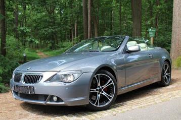 BMW 6 Serie Cabrio 645Ci V8, LEER AUTOMAAT FULL! Historie!