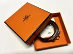 Hermes Rival Double Tour armbandje, Ophalen of Verzenden, Gebruikt, Bruin, Leer