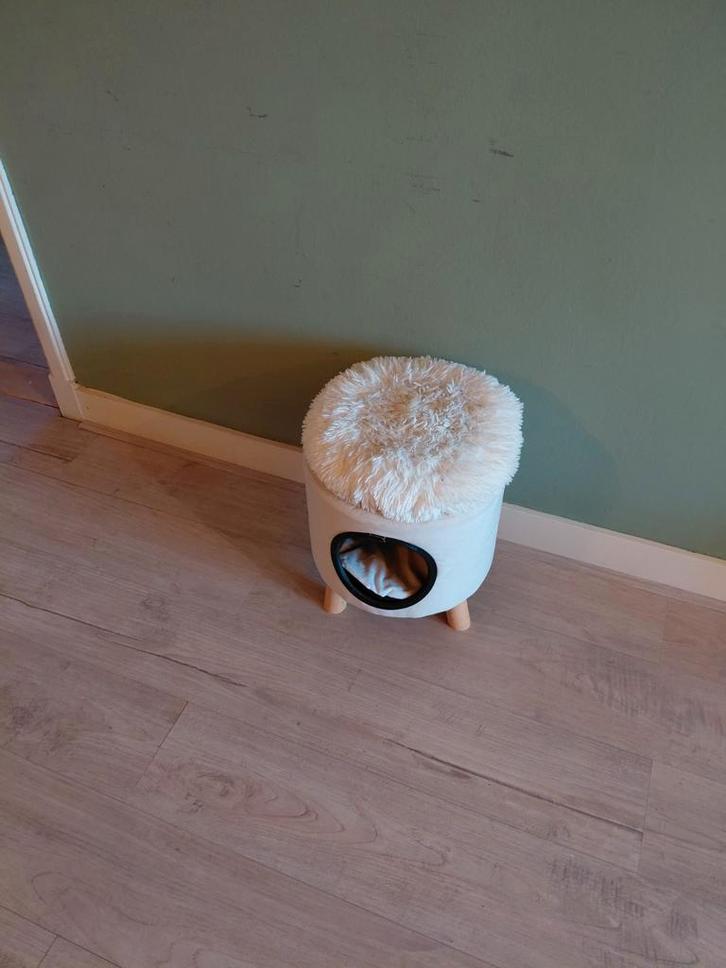 Kattenmand/kruk, Dieren en Toebehoren, Kattenmanden, Zo goed als nieuw, Ophalen