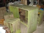 tuinset, Ophalen, Gebruikt, Hout