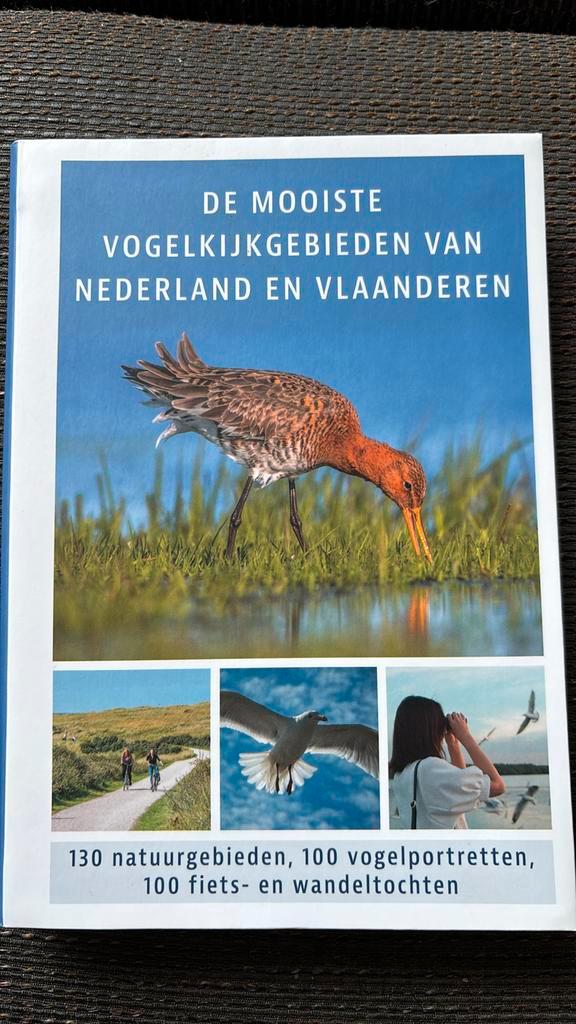 De mooiste vogelkijkgebieden van Nederland en Vlaanderen, Boeken, Natuur, Nieuw, Vogels, Ophalen of Verzenden