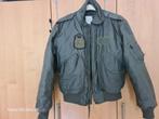 Vliegerjack CWU 45 P, Kleding | Heren, Ophalen of Verzenden, Zo goed als nieuw, Maat 52/54 (L), Groen