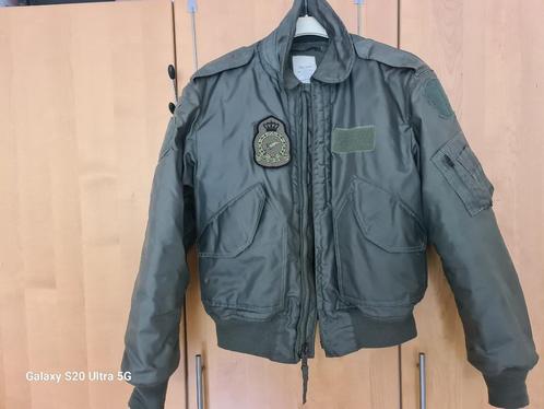 Vliegerjack CWU 45 P, Kleding | Heren, Jassen | Winter, Zo goed als nieuw, Maat 52/54 (L), Groen, Ophalen of Verzenden